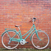 2016 Ridgeback Tradition sage green vintage bike